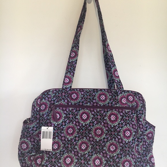 vera bradley stroll around diaper bag